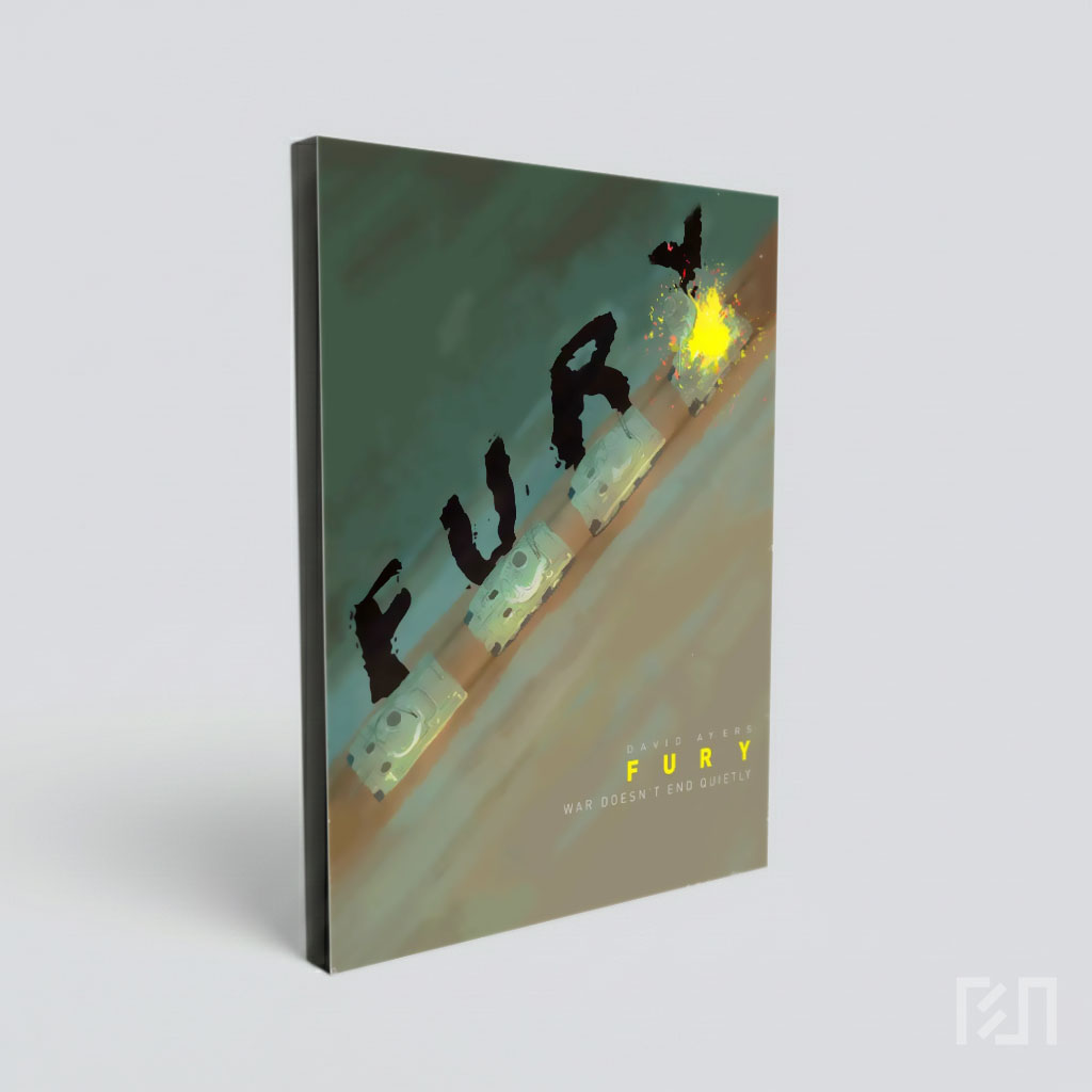 Poster Film Fury - David Ayer