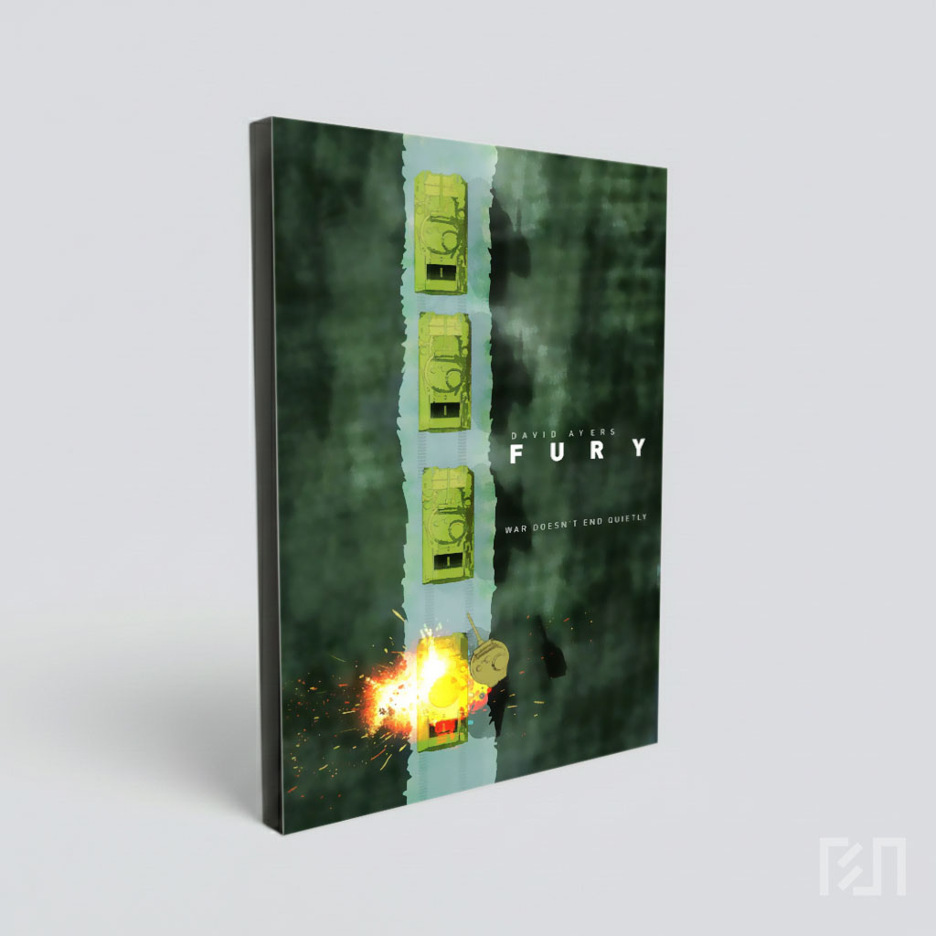 Poster Film Fury Karya David Ayer