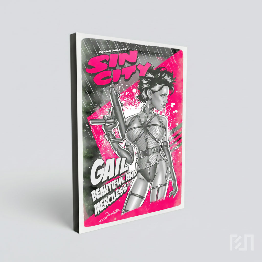 Poster Film Gail: Beautiful and Dangerous