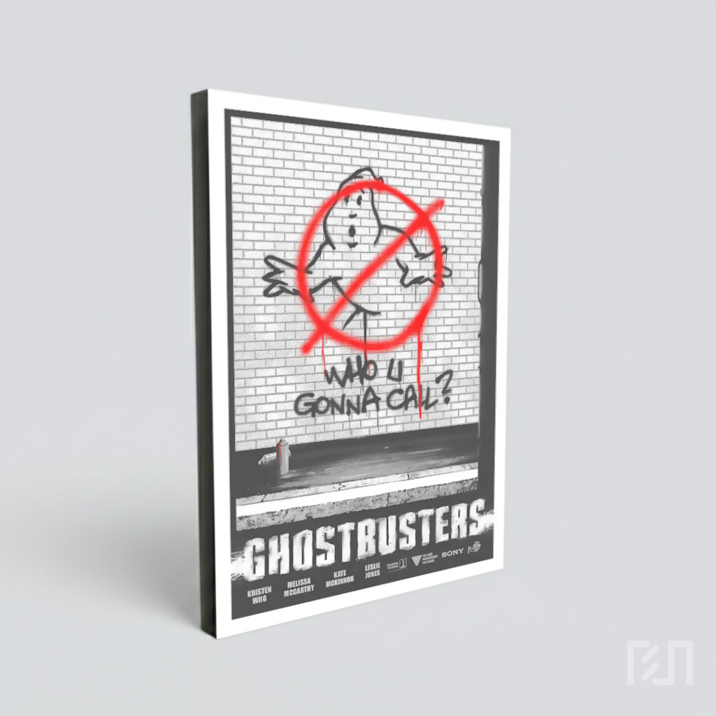 Poster Film Ghostbusters Graffiti