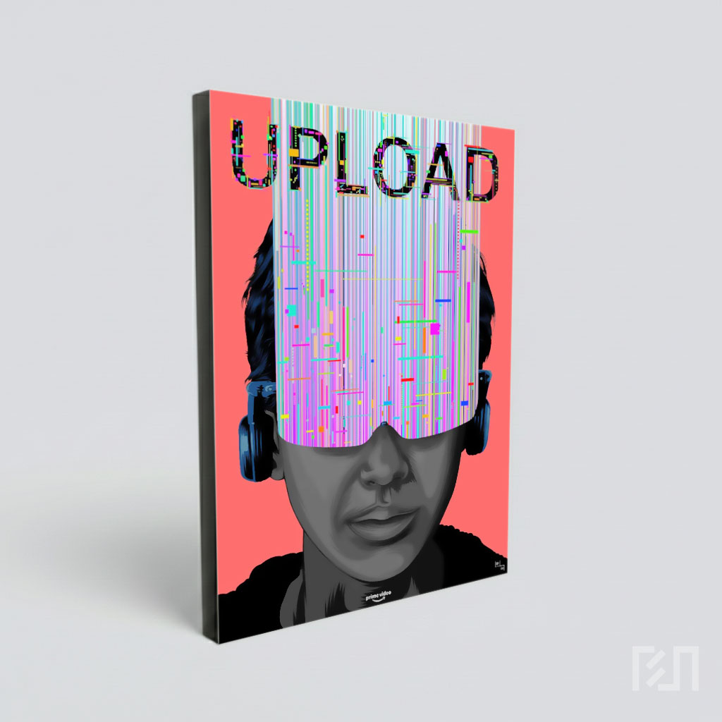 Poster Film Glitch Digital Art