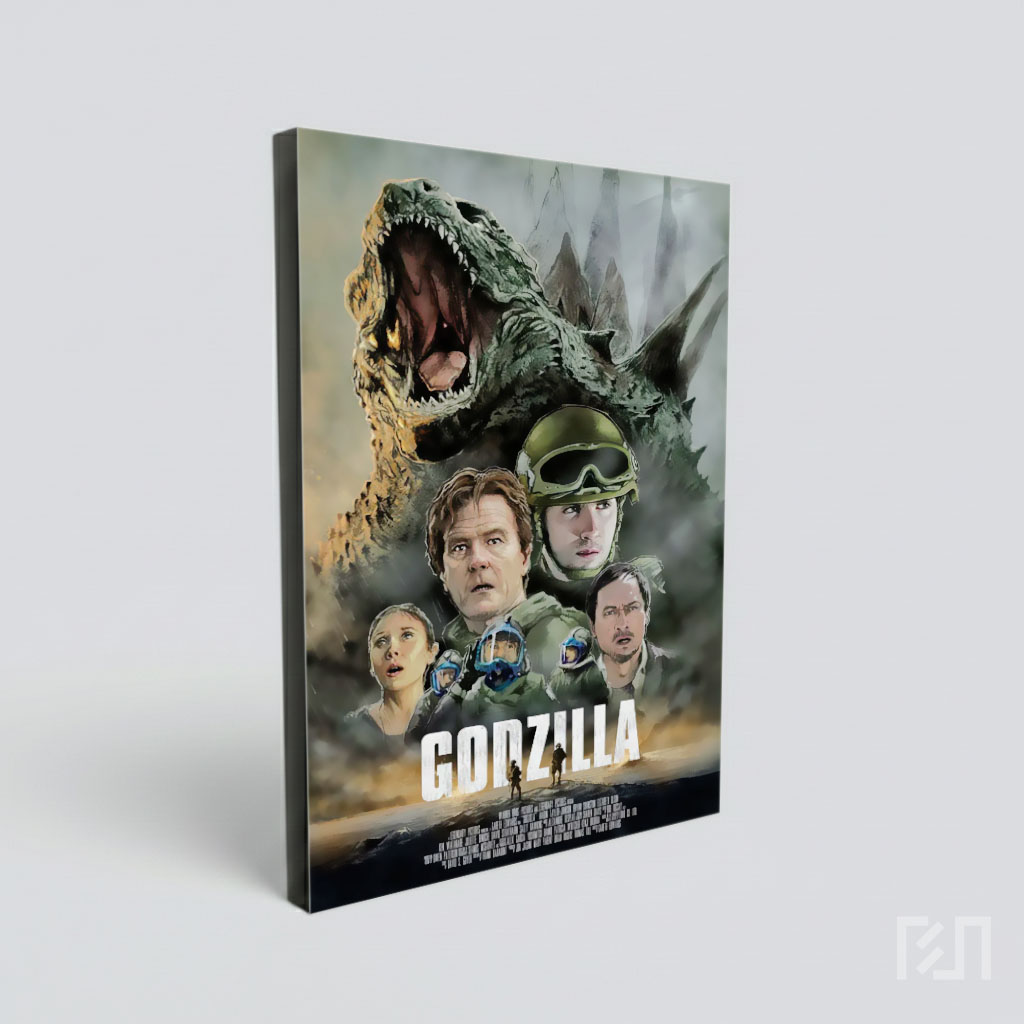 Poster Film Godzilla 2014
