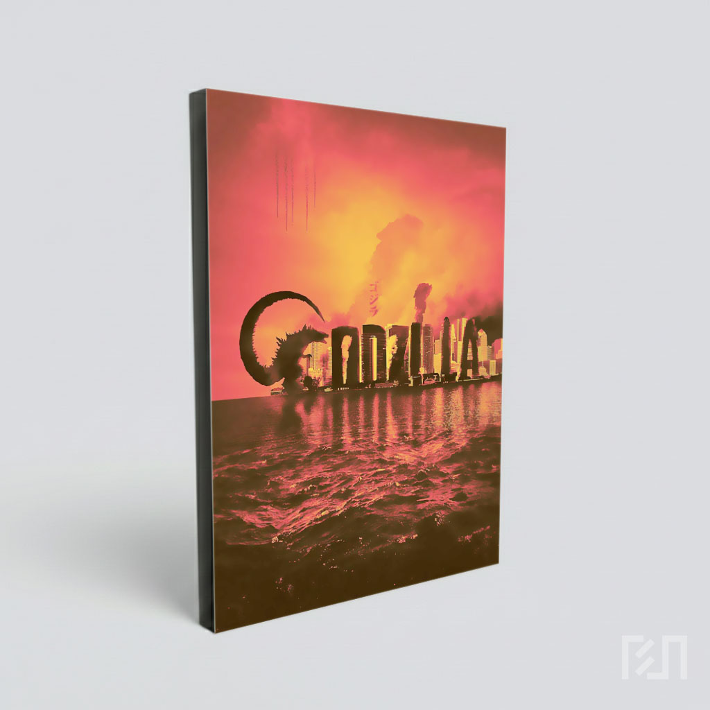 Poster Film Godzilla: Seni Ikonik Monster Legendaris