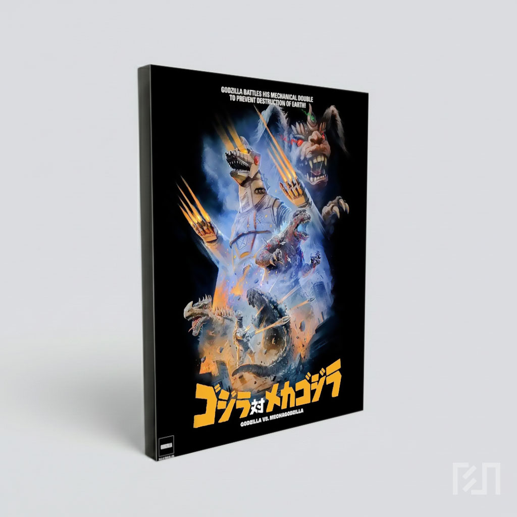 Poster Film Godzilla vs Mechagodzilla
