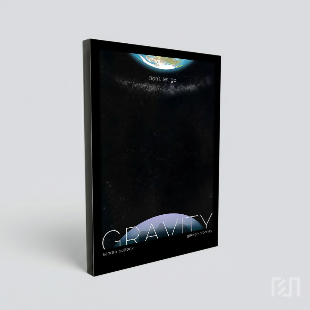 Poster Film Gravity 2013