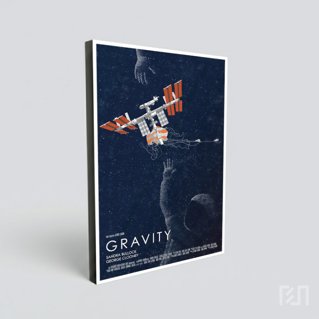 Poster Film Gravity Karya Alfonso Cuarón