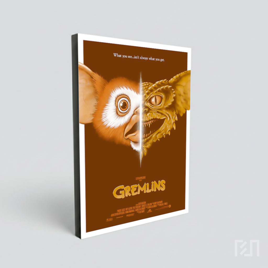 Poster Film Gremlins: Gizmo dan Stripe