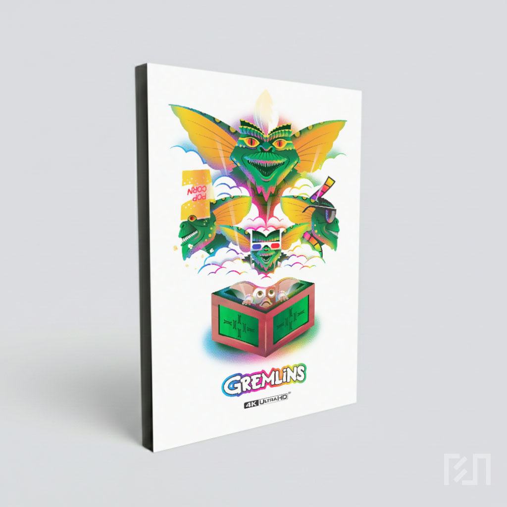 Poster Film Gremlins Retro
