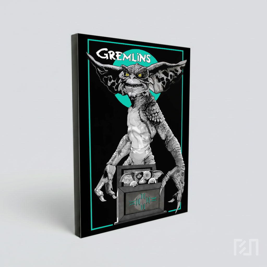 Poster Film Gremlins: Stripe dan Gizmo