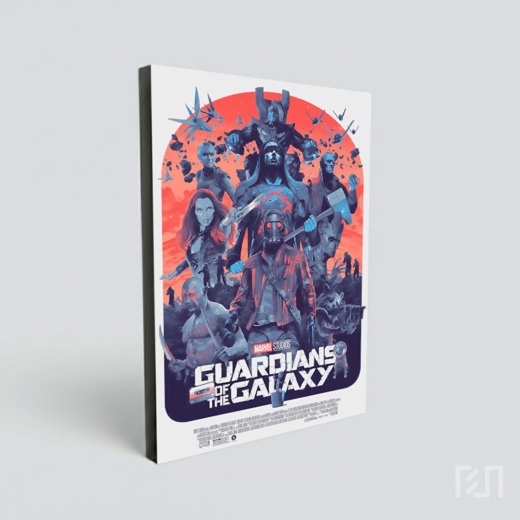 Poster Film Guardians of the Galaxy Marvel Studios