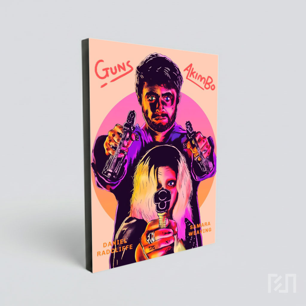 Poster Film Guns Akimbo Daniel Radcliffe