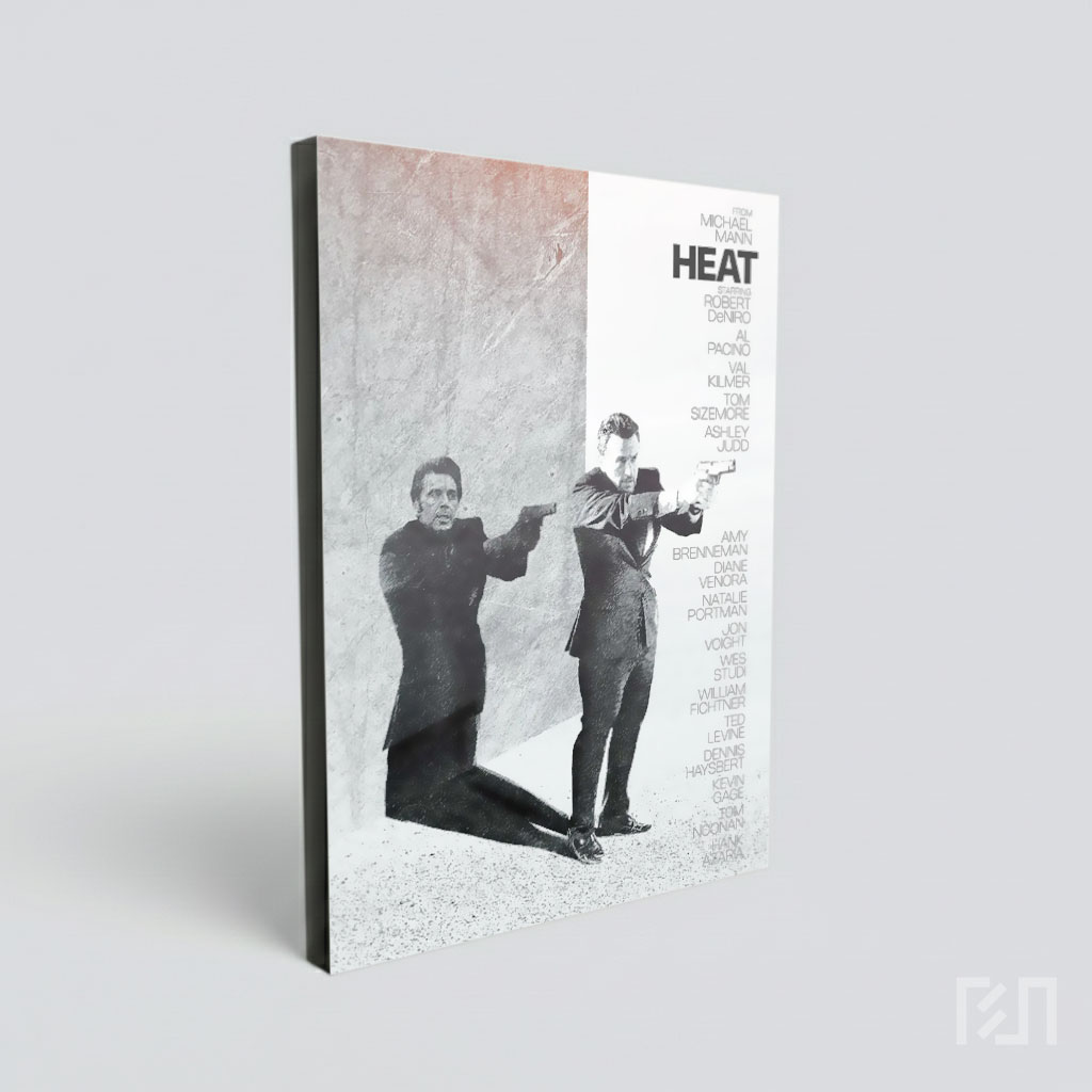 Poster Film Heat (1995) - Robert De Niro & Al Pacino