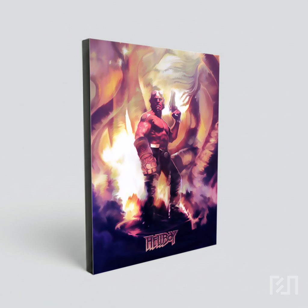 Poster Film Hellboy Karakter Ikonik