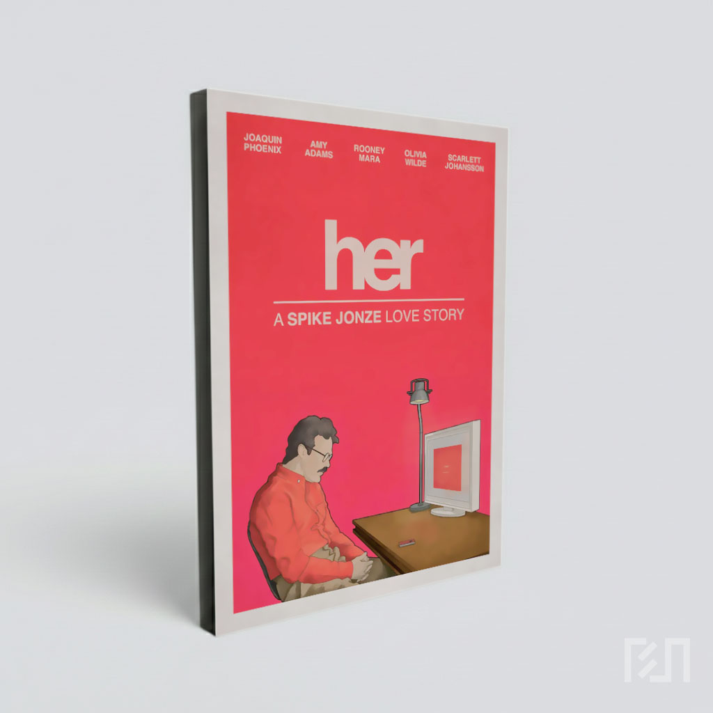 Poster Film Her - A Spike Jonze Love Story