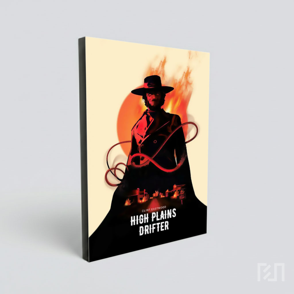 Poster Film High Plains Drifter Clint Eastwood