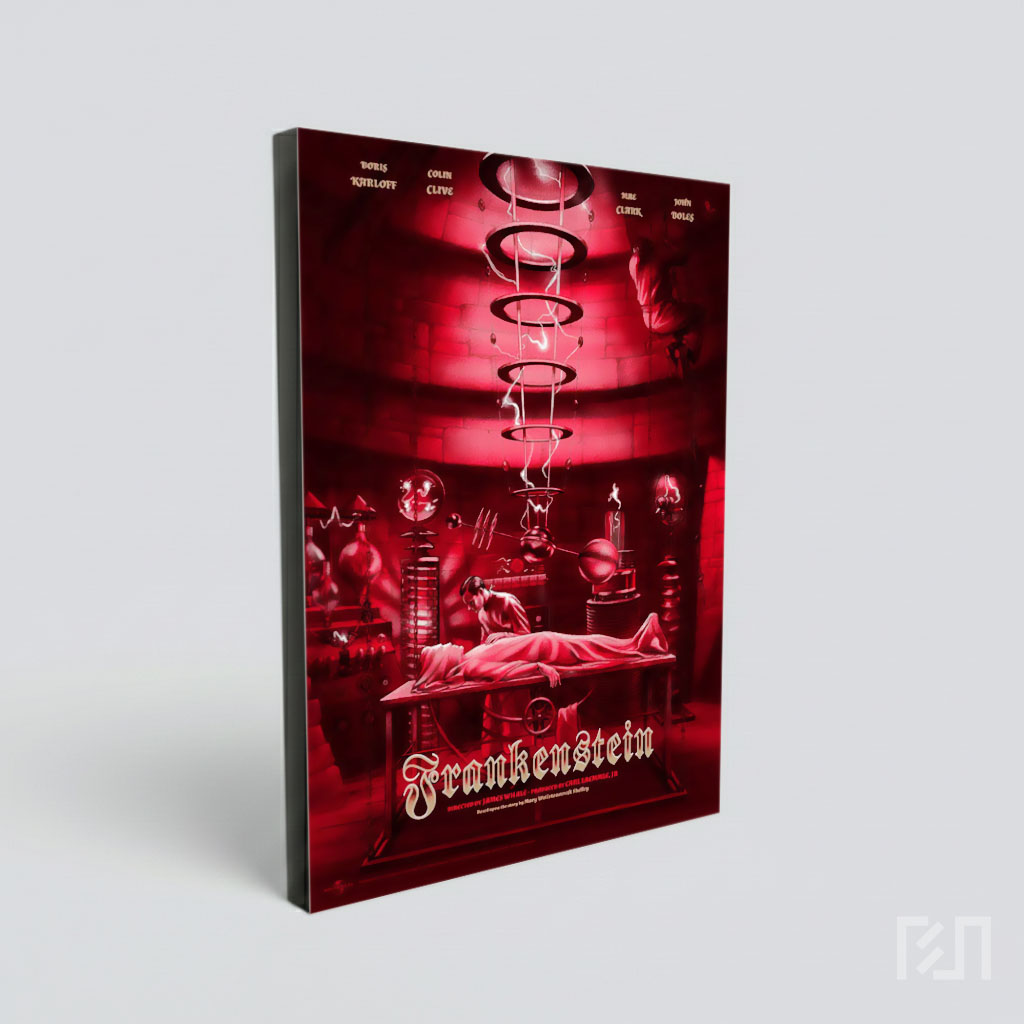 Poster Film Horor Eksperimen Laboratorium Kelam