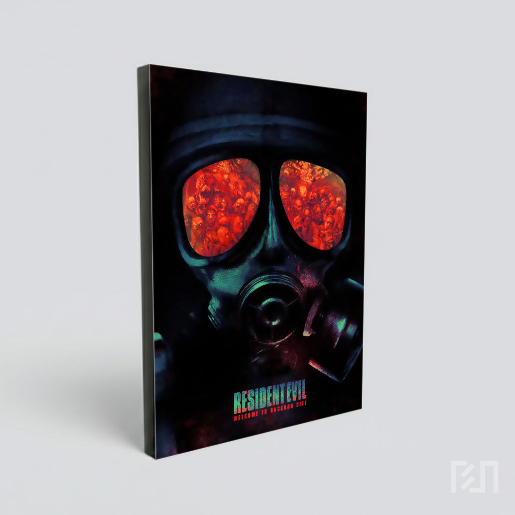 Poster Film Horor Gas Mask