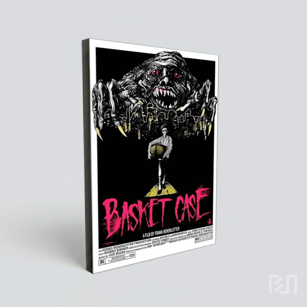 Poster Film Horor Klasik Basket Case