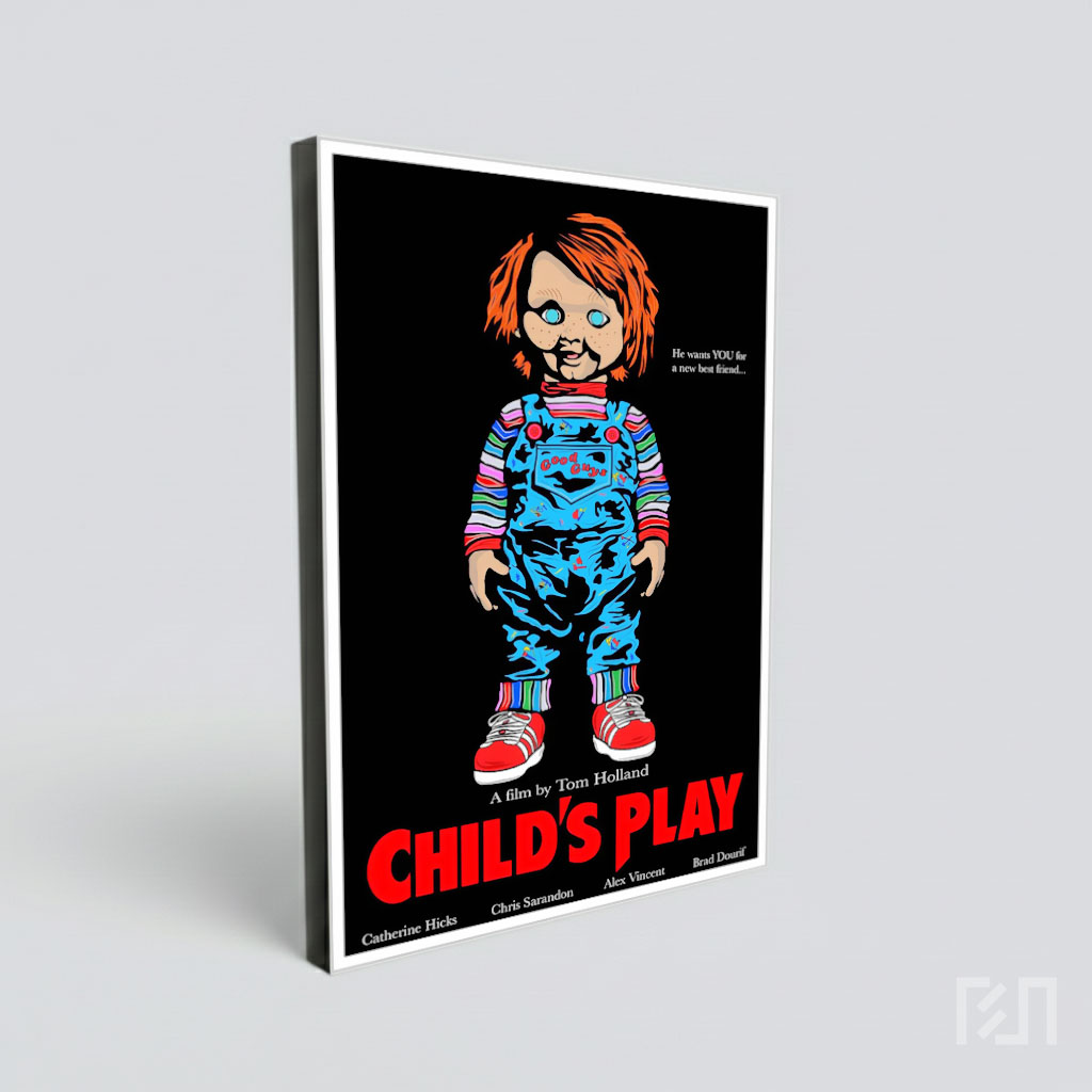 Poster Film Horor Klasik Child's Play