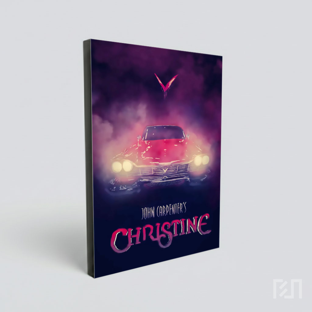Poster Film Horor Klasik Christine Karya John Carpenter