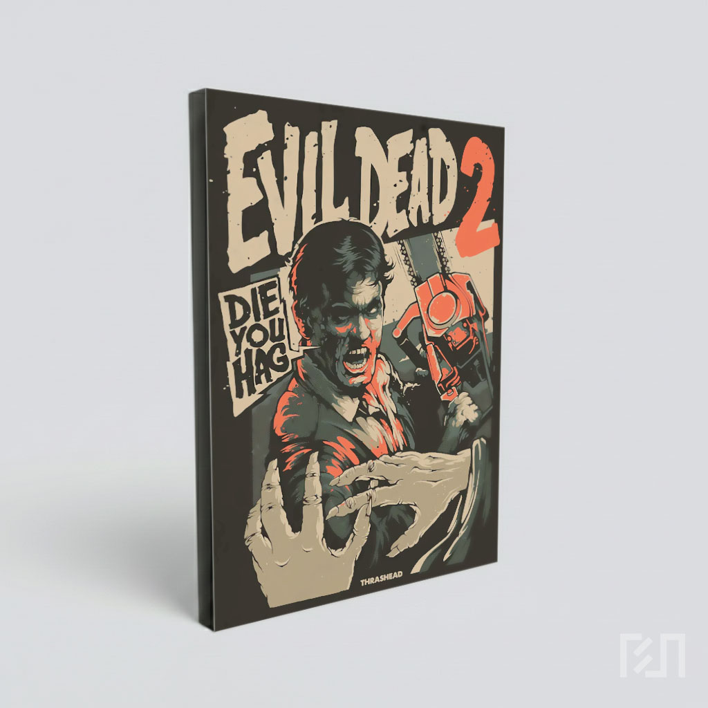 Poster Film Horor Klasik Evil Dead 2