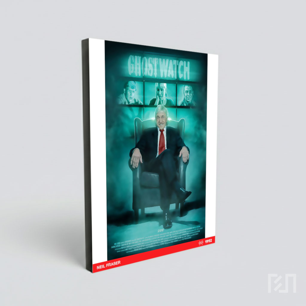 Poster Film Horor Klasik Ghostwatch
