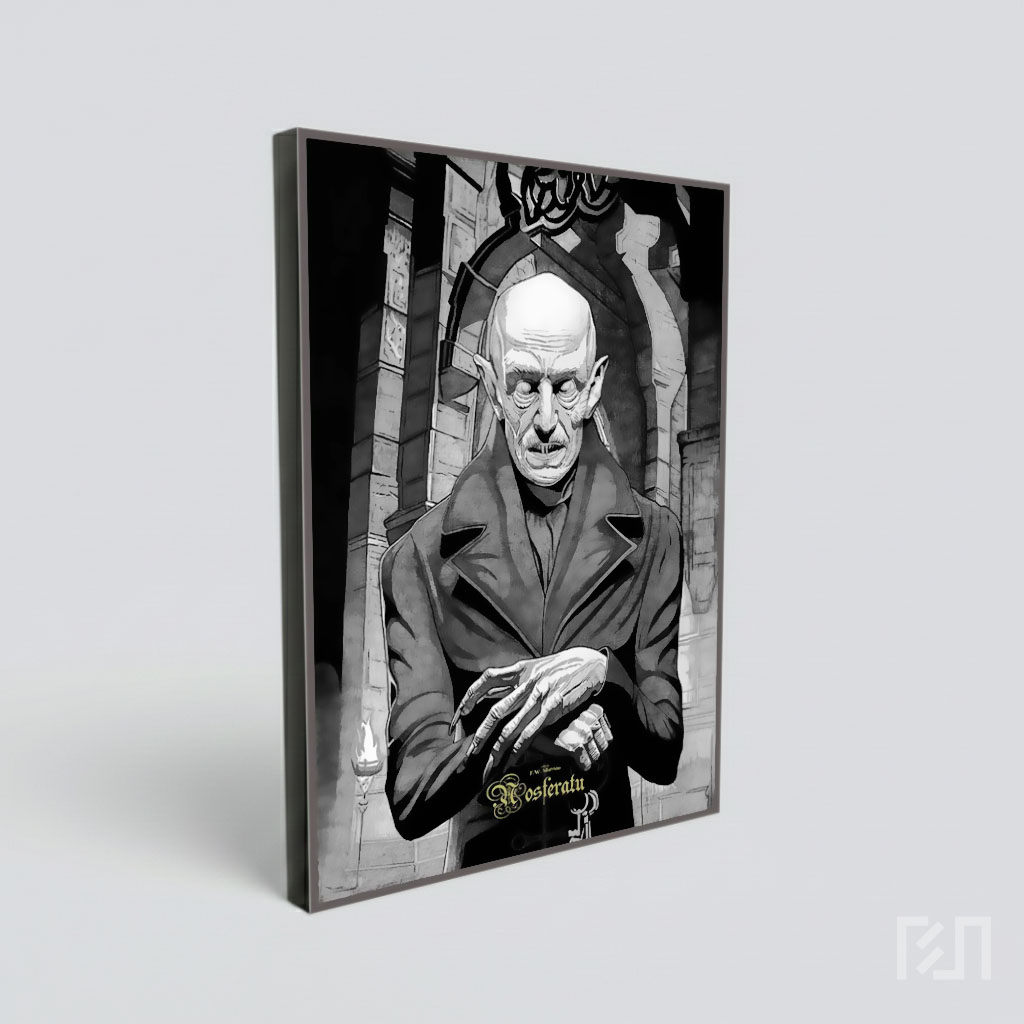 Poster Film Horor Klasik Nosferatu