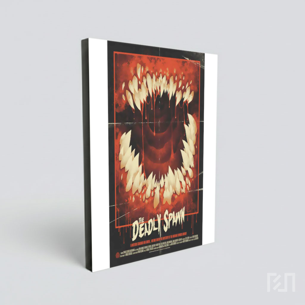 Poster Film Horor Klasik The Deadly Spawn