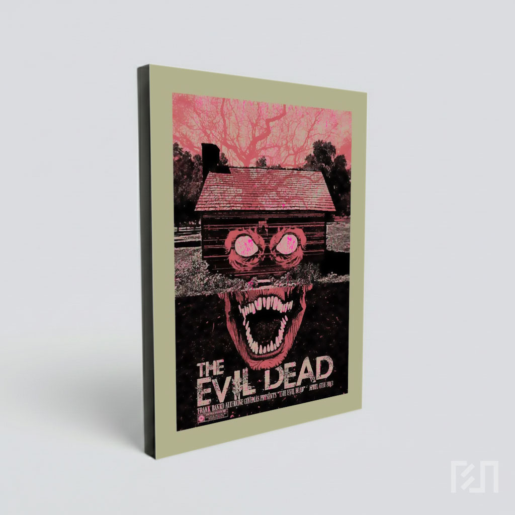 Poster Film Horor Klasik The Evil Dead
