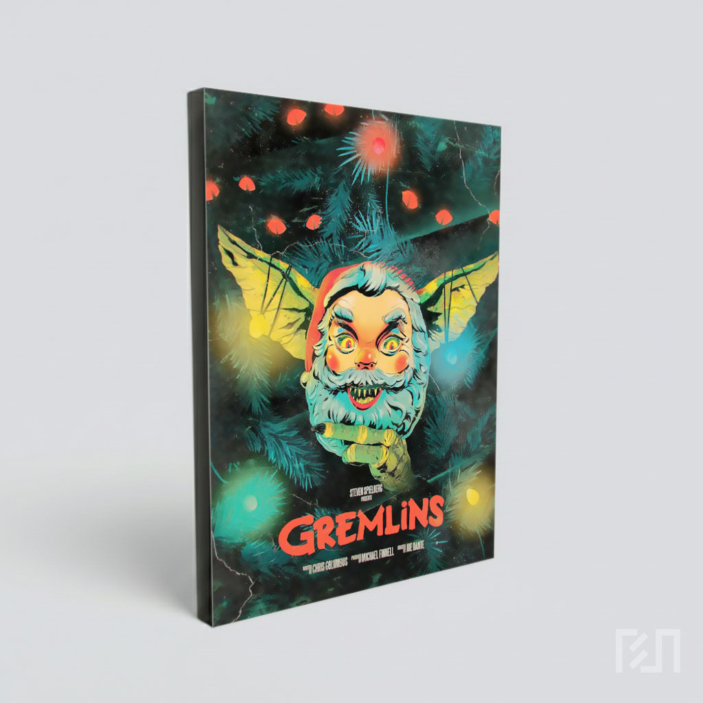 Poster Film Horor Komedi Klasik Gremlins