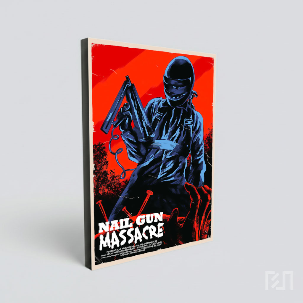 Poster Film Horor Nail Gun Massacre