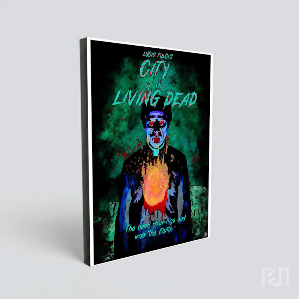 Poster Film Horor Out of the Living Dead