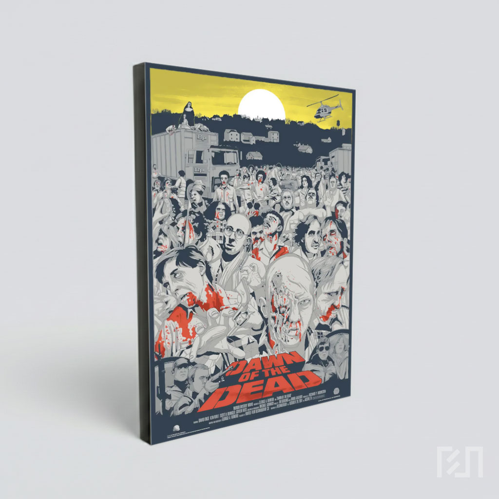 Poster Film Horor Zombie Klasik