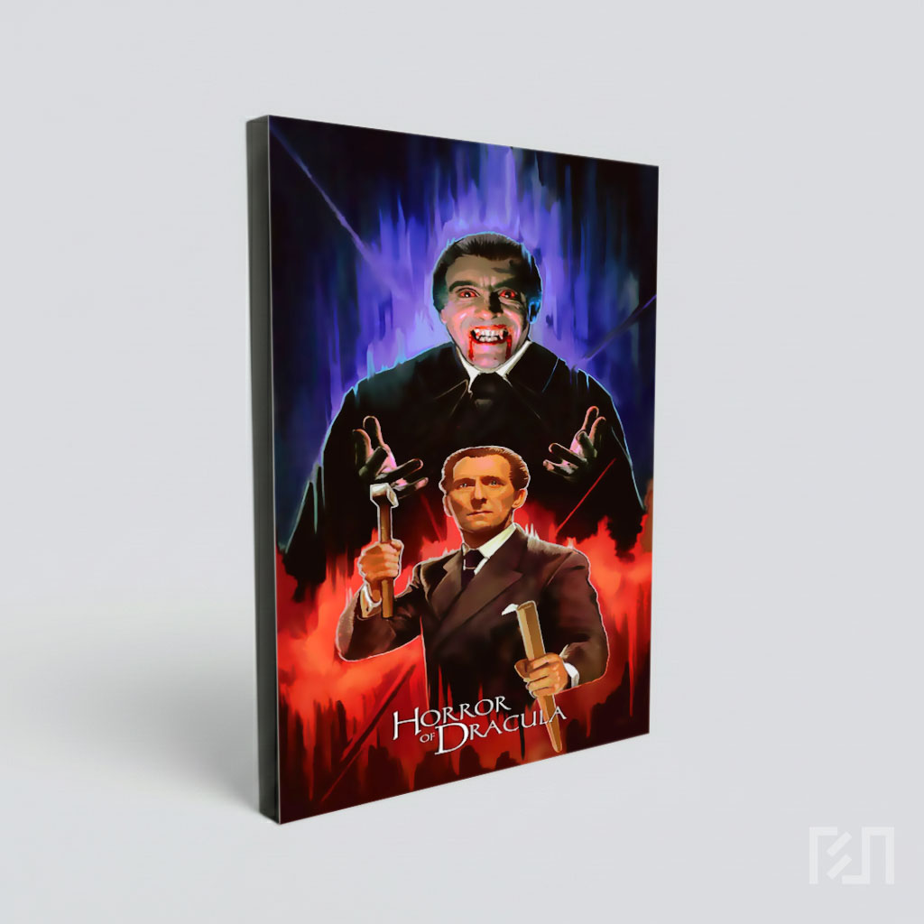 Poster Film Horror Klasik Dracula