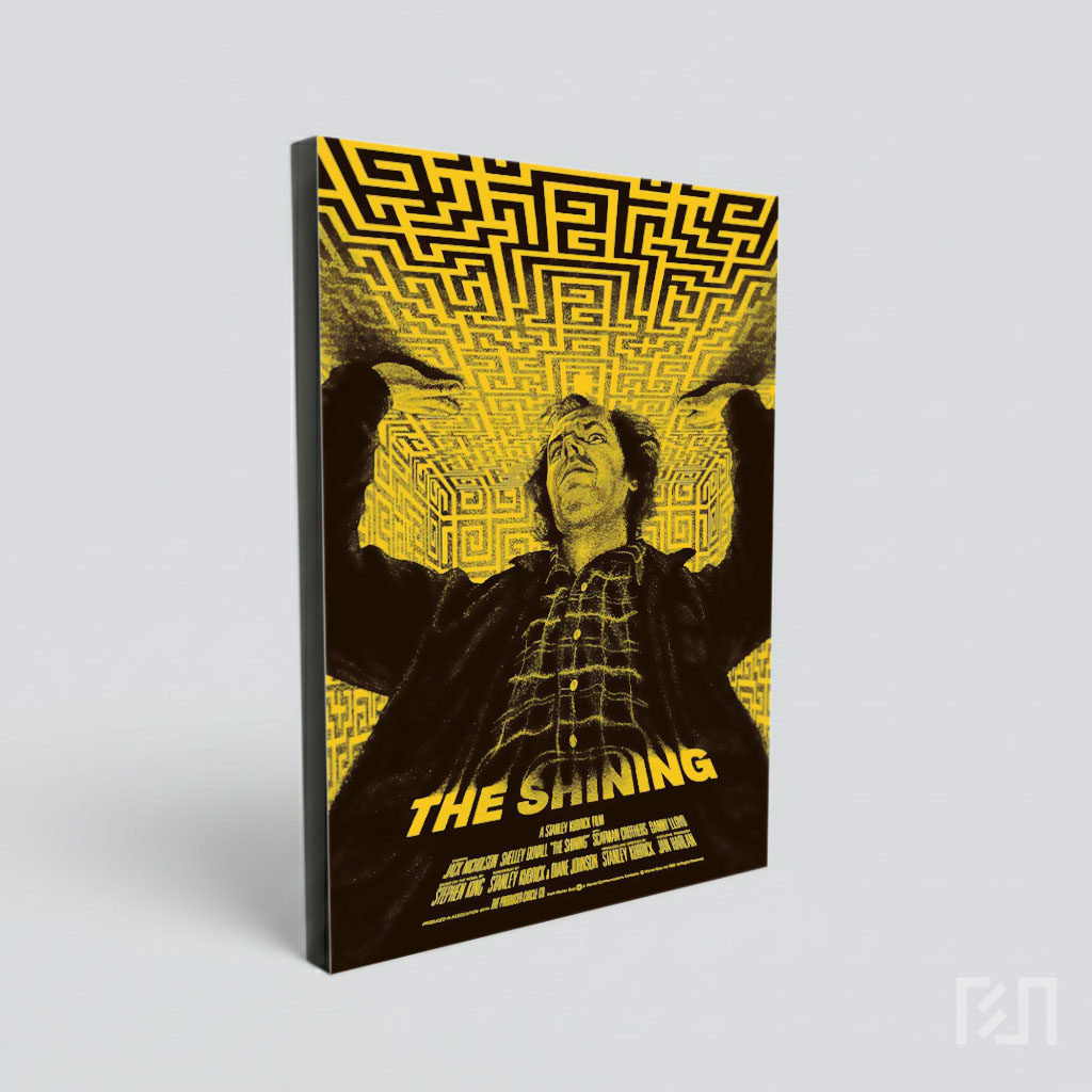 Poster Film Horror The Shining Kubrick