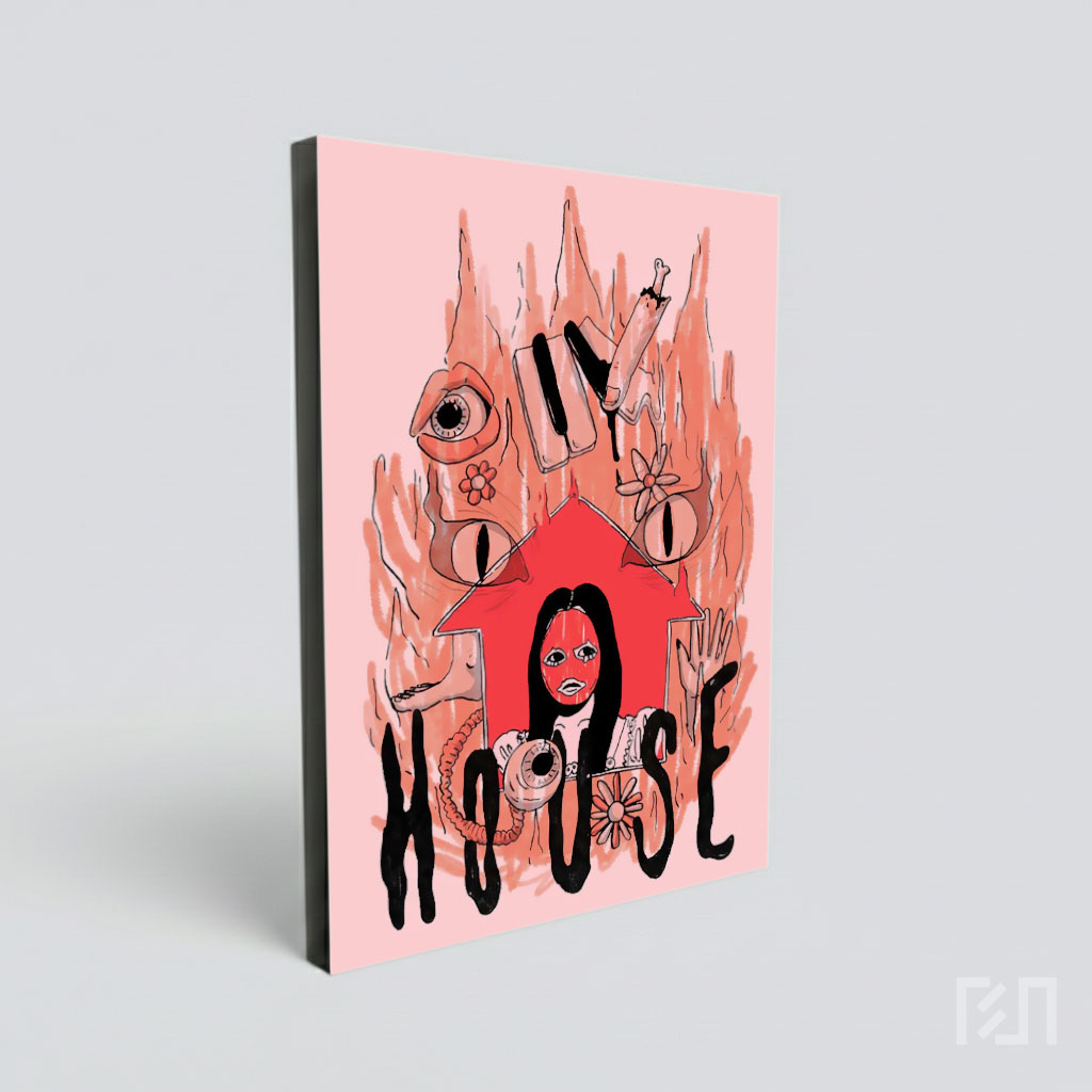 Poster Film House (1977) - Seni Ilustrasi Horor