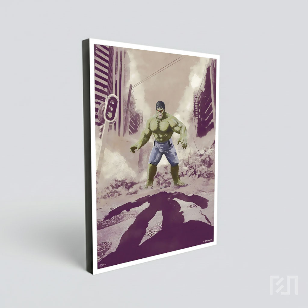 Poster Film Hulk Mengamuk di Kota Hancur