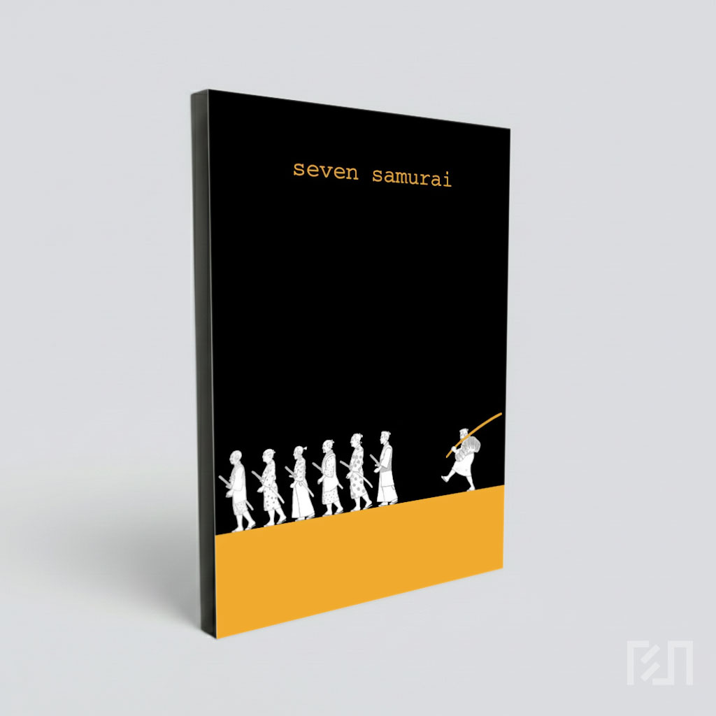 Poster Film Ilustrasi Samurai