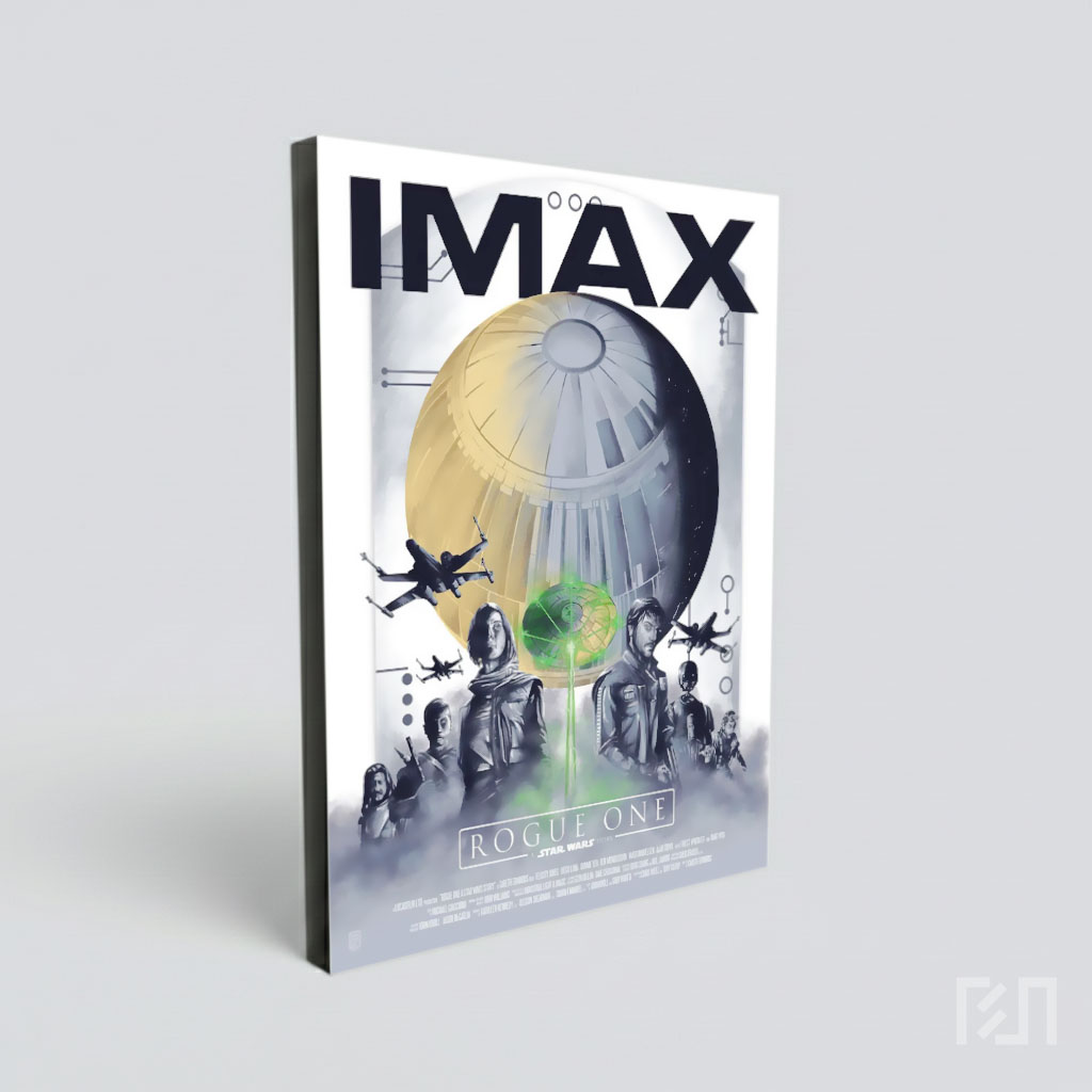Poster Film IMAX Rogue One: A Star Wars Story