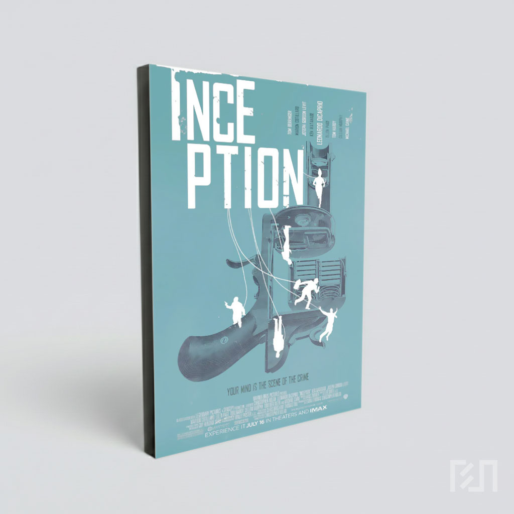 Poster Film Inception Minimalis
