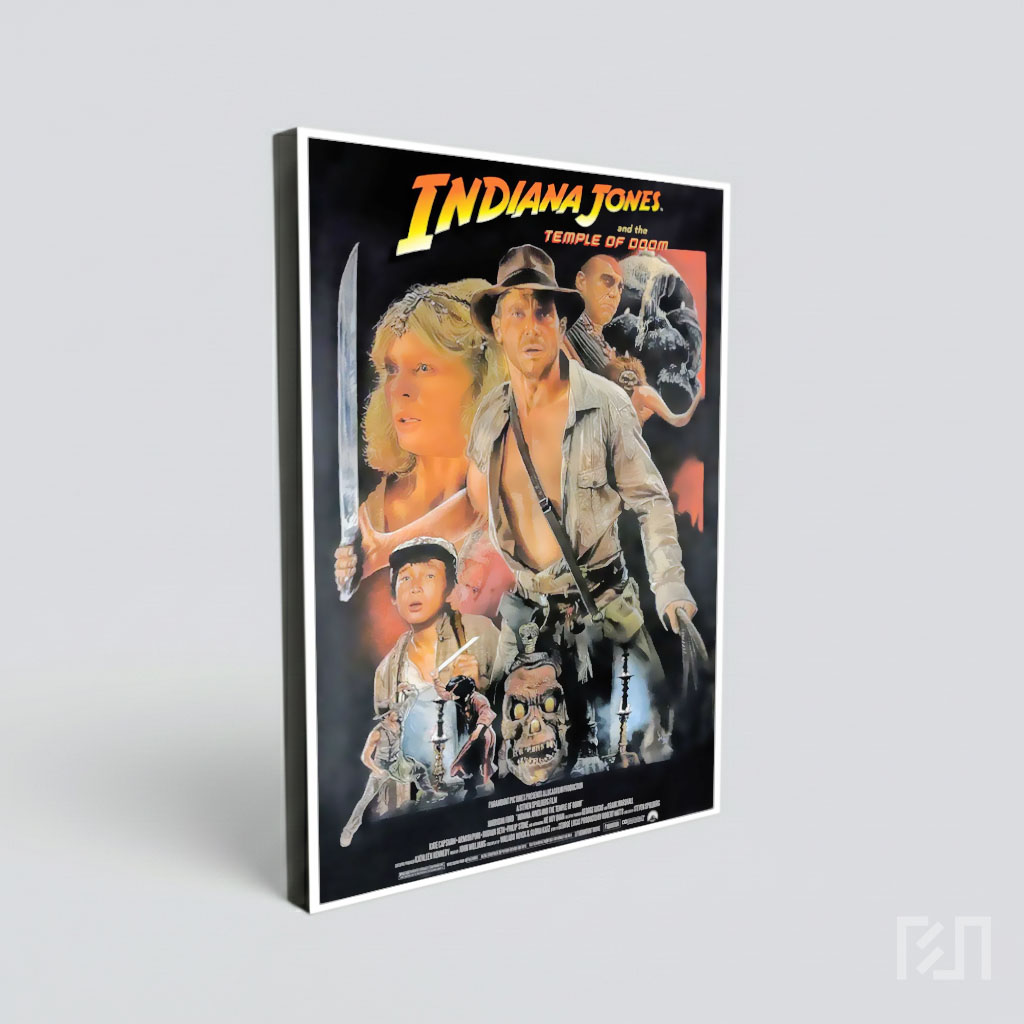Poster Film Indiana Jones and the Temple of Doom