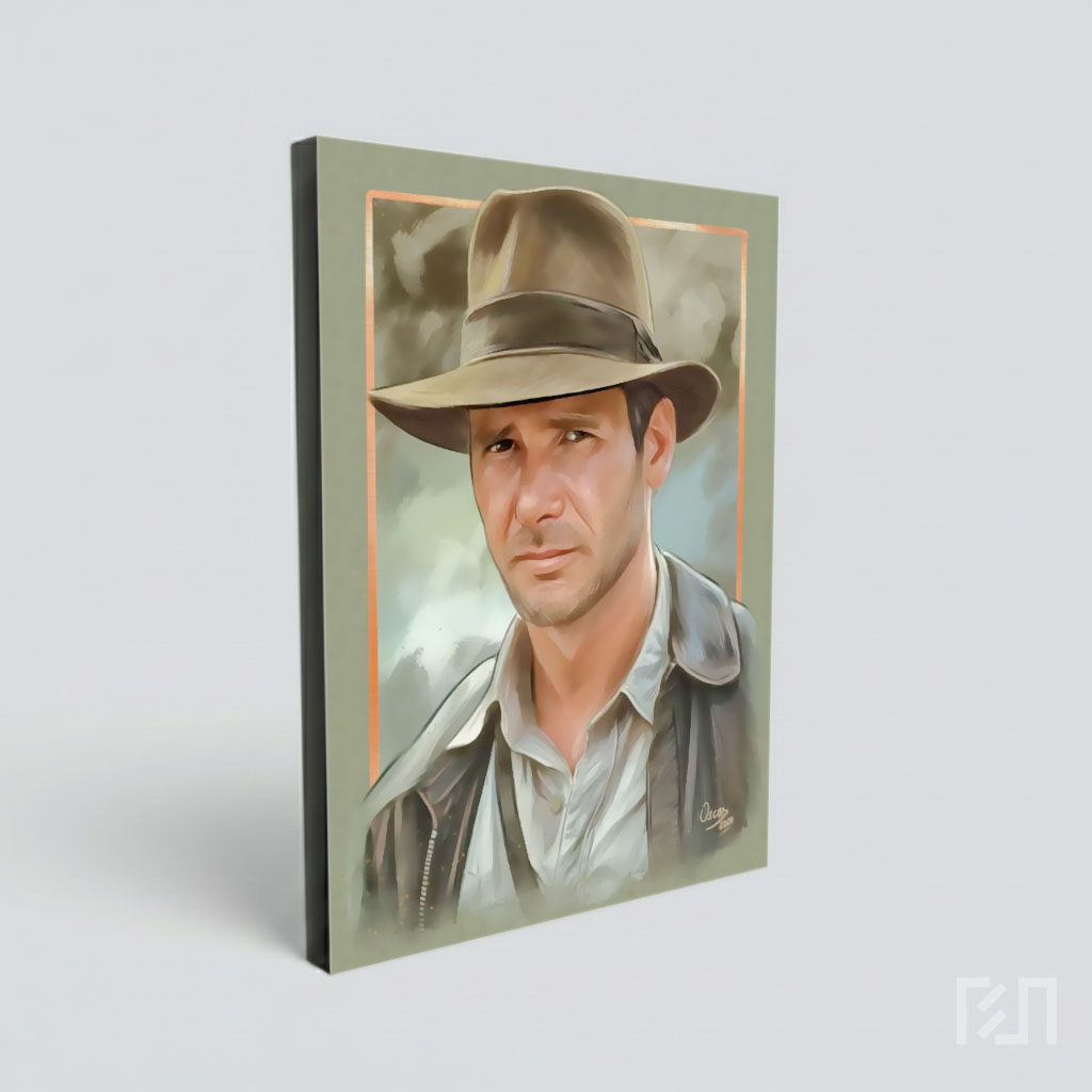 Poster Film Indiana Jones Harrison Ford