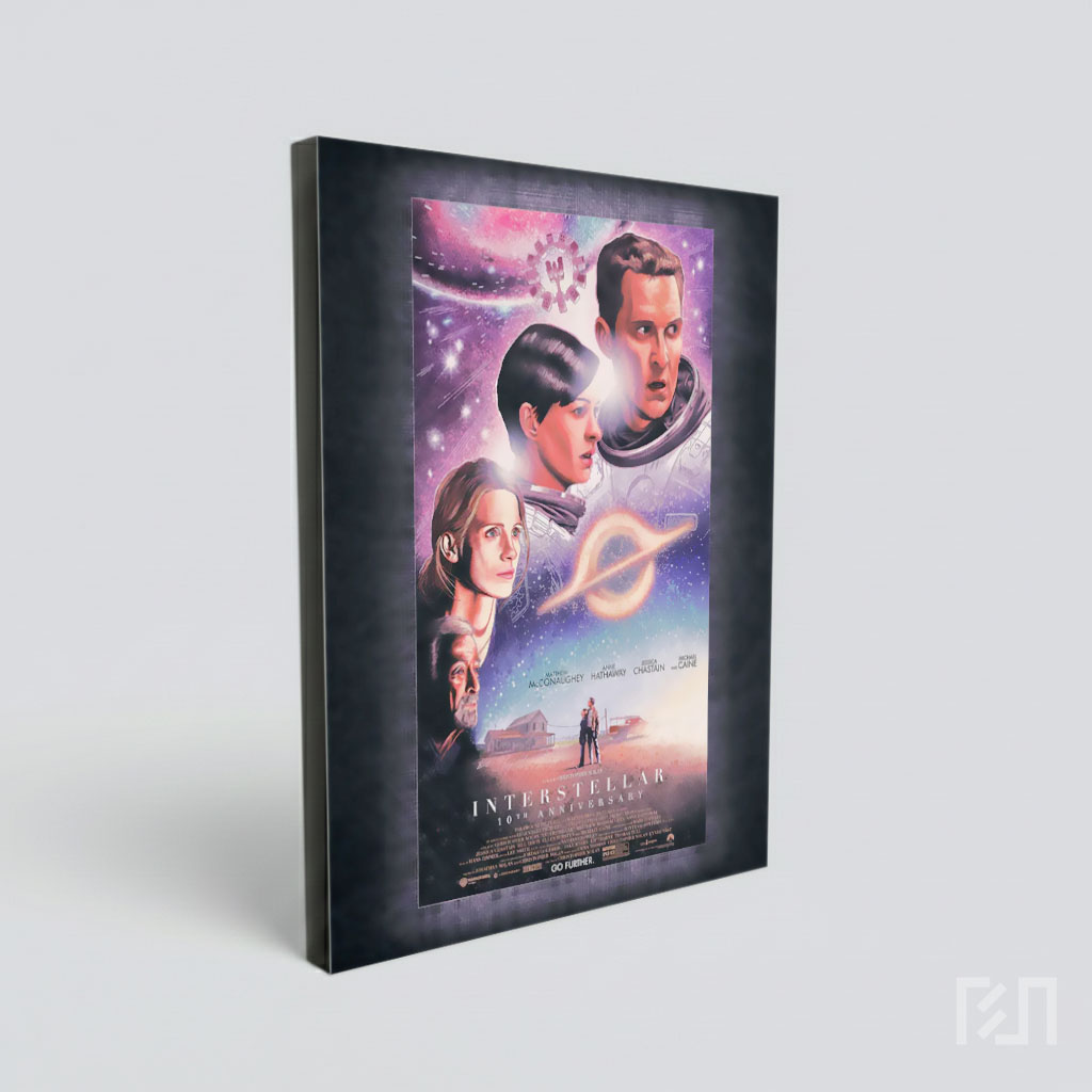 Poster Film Interstellar 10th Anniversary