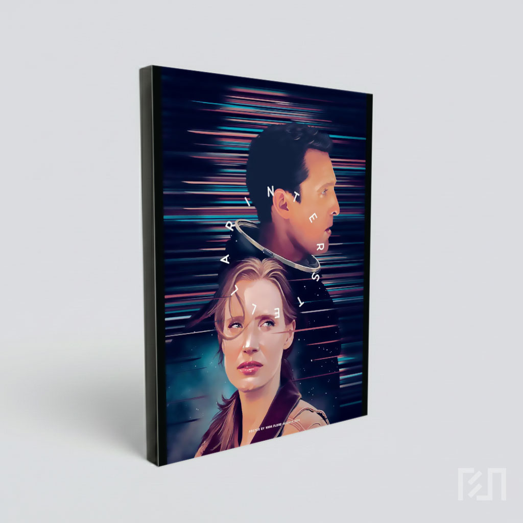 Poster Film Interstellar Matthew McConaughey