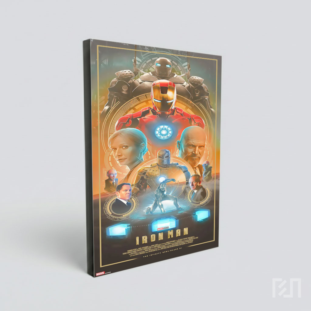 Poster Film Iron Man Marvel Cinematic Universe