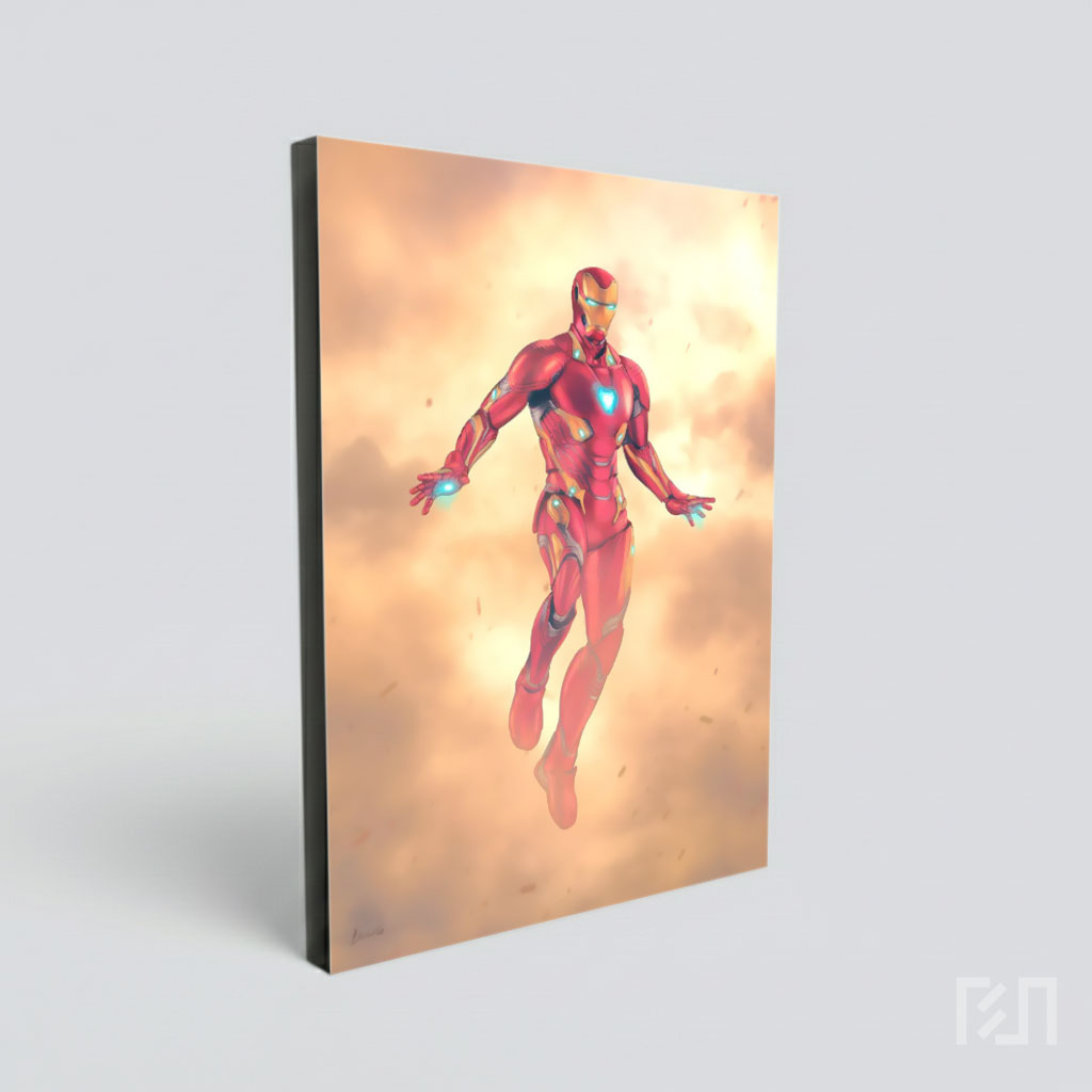 Poster Film Iron Man Superhero Marvel