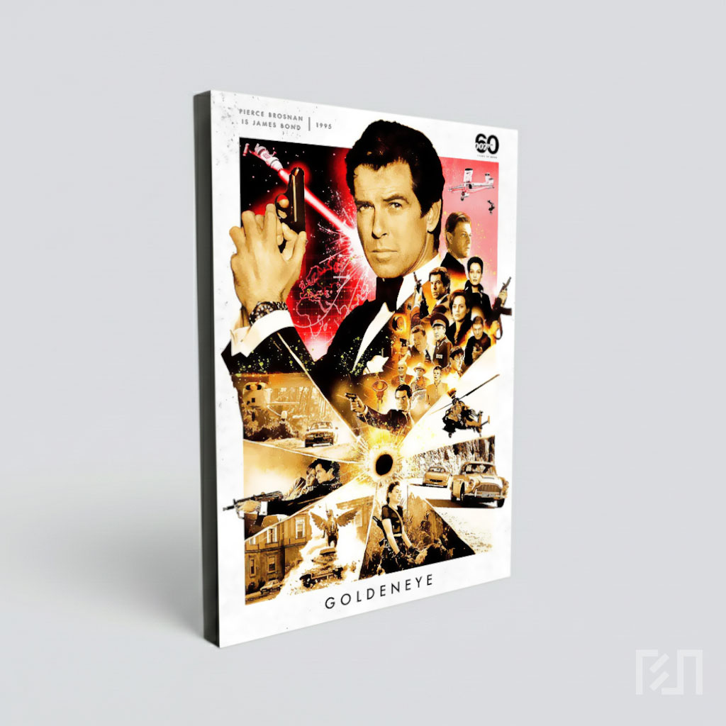 Poster Film James Bond GoldenEye