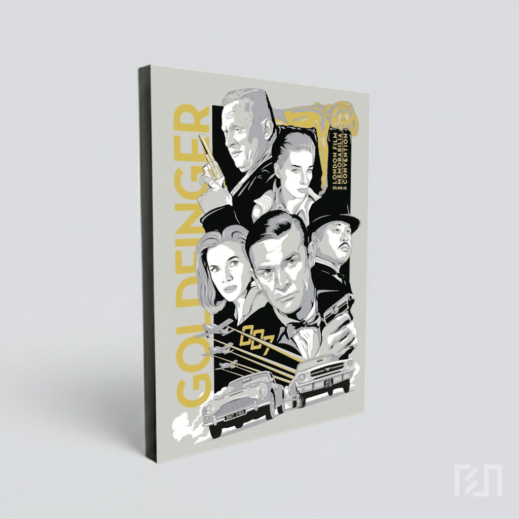 Poster Film James Bond Goldfinger