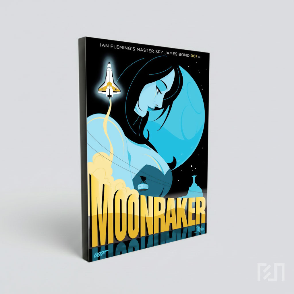 Poster Film James Bond Moonraker