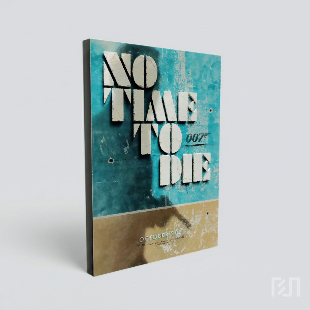 Poster Film James Bond No Time to Die 007